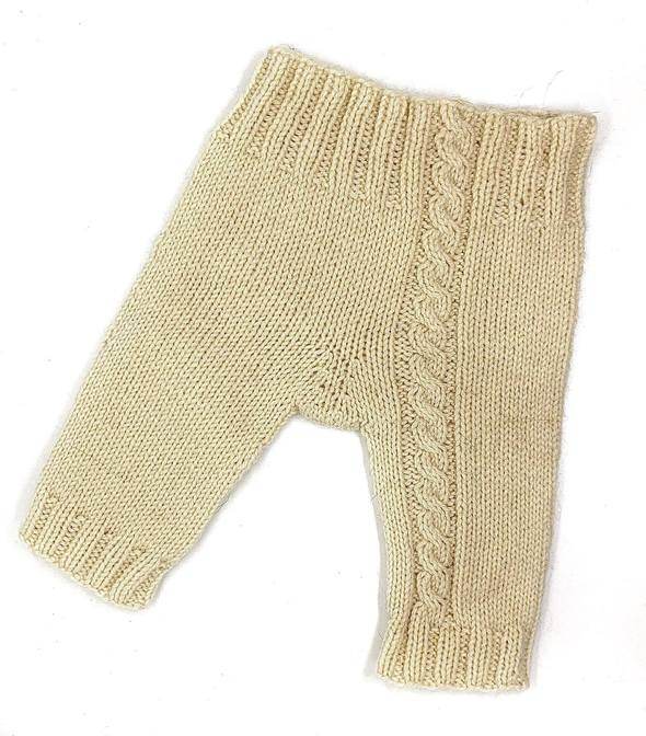 Neve Baby Pants Pattern - Nordic Yarn