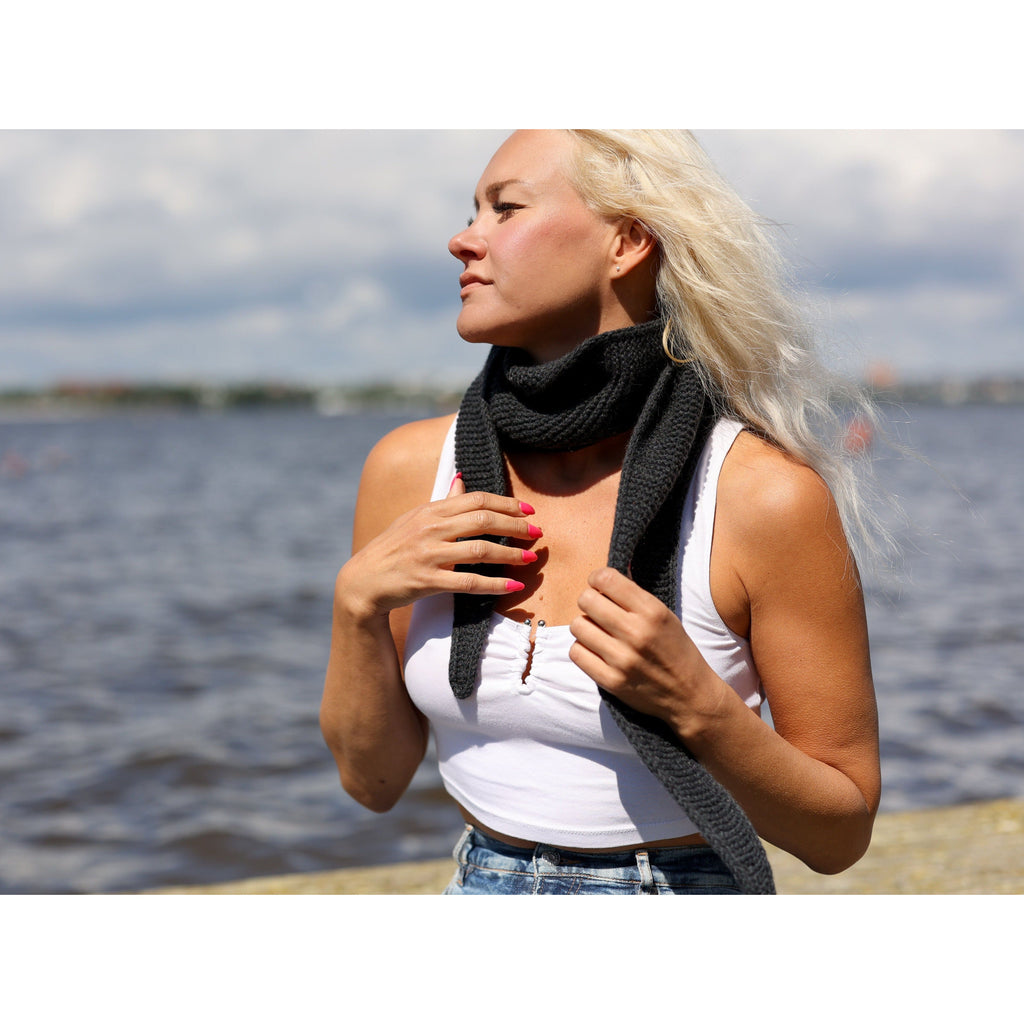 Rivi Shawl Pattern (Eco Cashmere) Nordic Yarn 