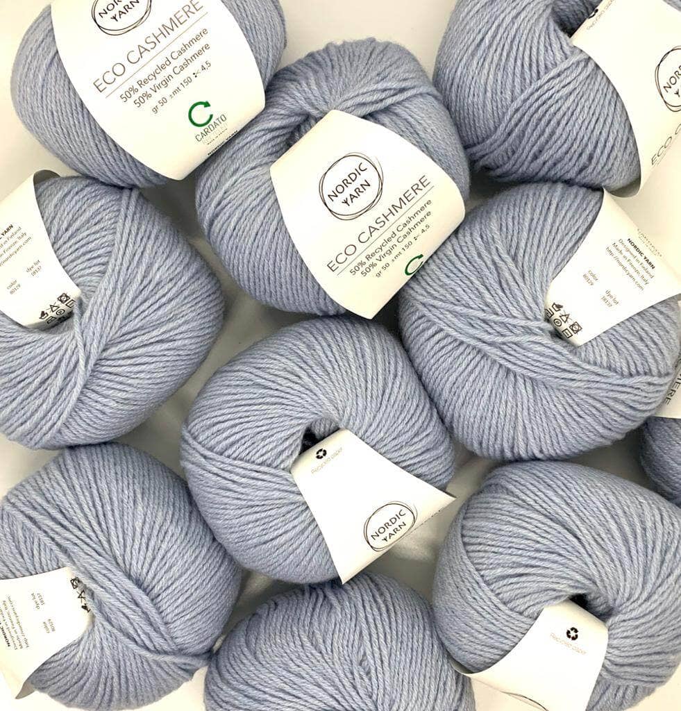 10 Pack of Eco Cashmere DK, 1 color - Nordic Yarn