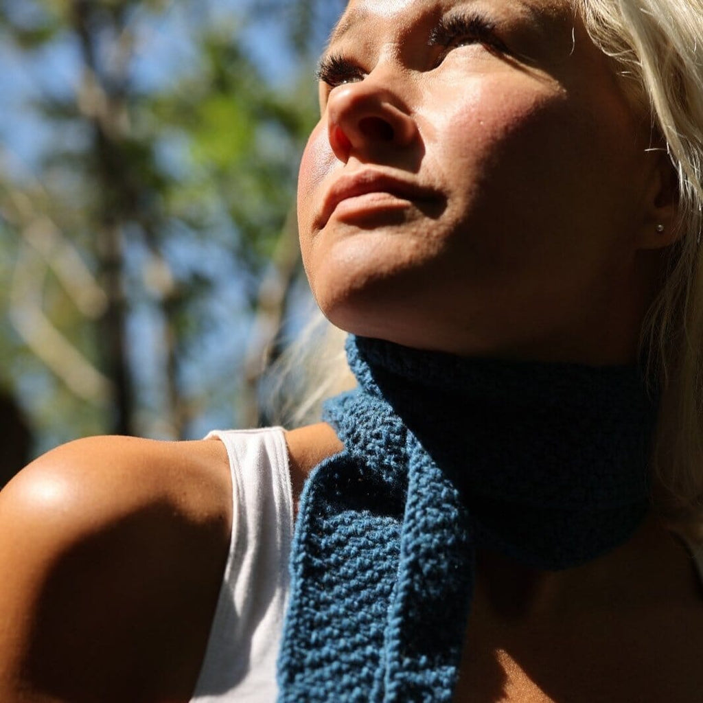 Taimi Scarf Pattern Scarf Nordic Yarn 