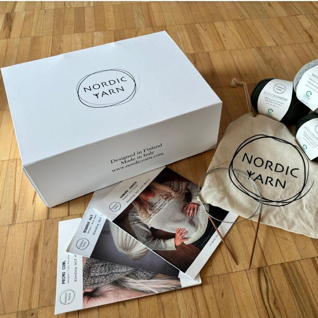 Ahto Hat Kit Hat Nordic Yarn 