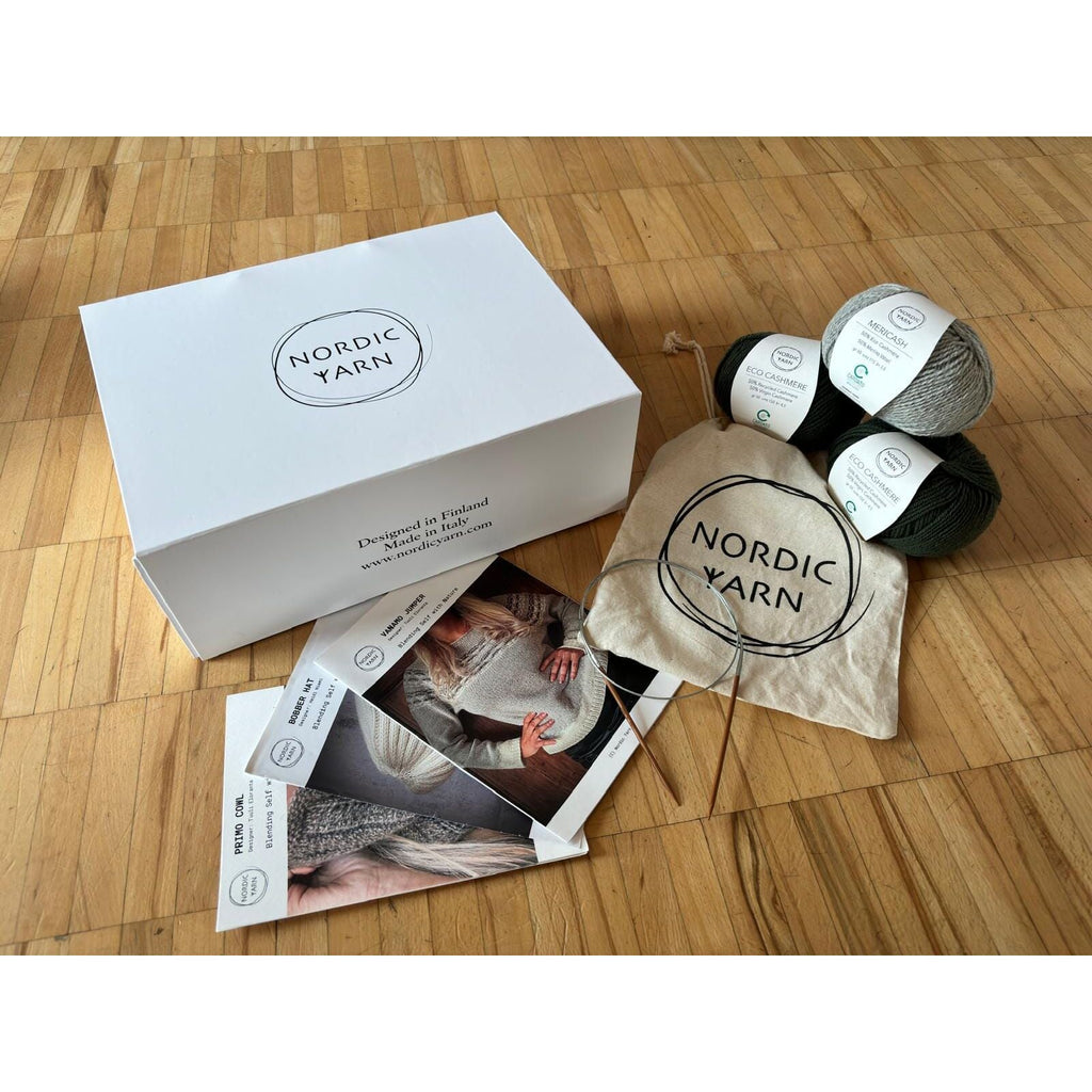 Lumi Cowl Kit Nordic Yarn 