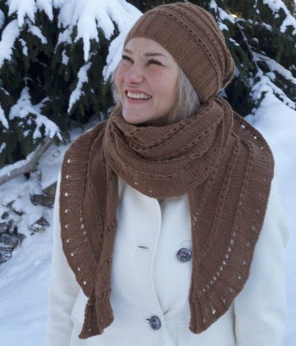 Pihka Shawl Pattern Nordic Yarn 