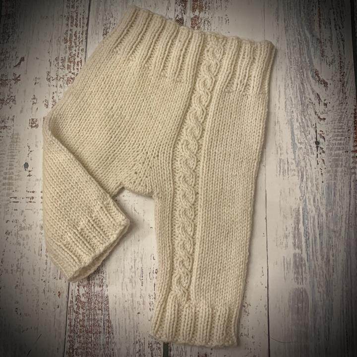 Neve Baby Pants Pattern - Nordic Yarn