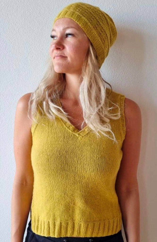 Senape Vest Kit Vest Nordic Yarn 