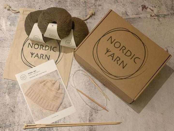 Viiva Hat Kit - Nordic Yarn
